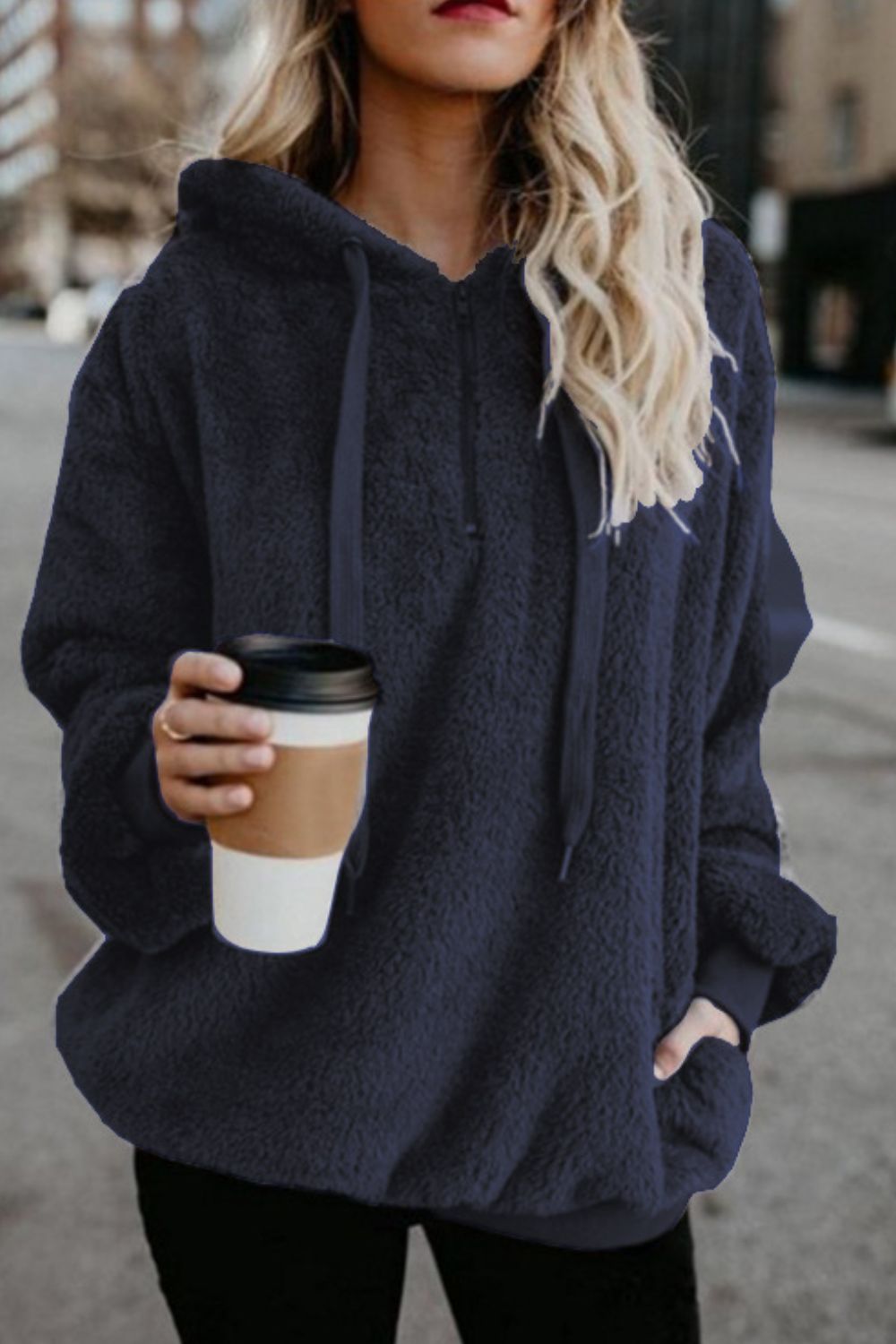 Dalia | Modern and Versatile winter Hoodie